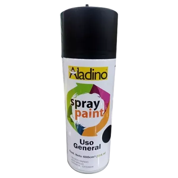 Pintura Spray Acrílica Aladino Uso General 400cc